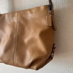 コーチ COACH ショルダーバッグ F15064 レザー キャメル オールド