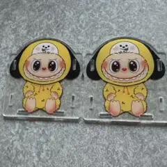 ラブブアクリルペン立て☆新品です♪