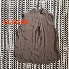 【美品】 CLOCHE クロシェ 袖なしブラウス