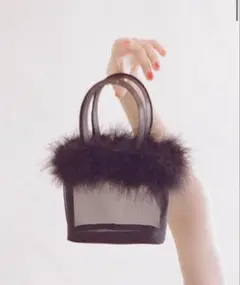 the virgins eros mesh vanity バニティーバッグ