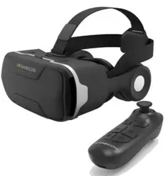 VR SHINECON 2025年モデル スマホ用VRゴーグル リモコン付き