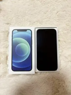 アップル　Apple iPhone12 64GB blue simフリー