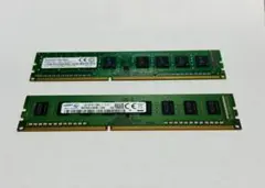 Samsung & SHARETRONIC DDR3 4GBメモリ各1枚 セット