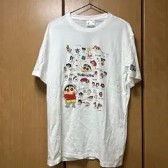 新品　LL クレヨンしんちゃん相関図半袖tシャツ