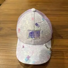 女の子用　54cmキャップ　ラベンダー