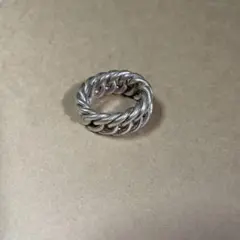 シルバー925リング ビッグチェーンリング