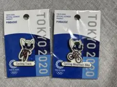 東京オリンピック　ピンバッジ　ミライトワ　MTB ロードバイク