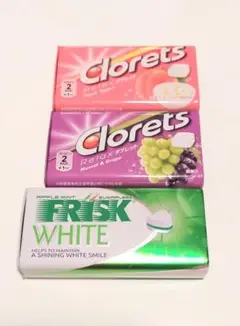 フリスク＆クロレッツの空き缶☆彡