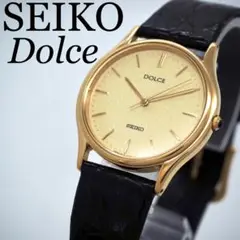 633【美品】 SEIKO 時計　Dolce ゴールド　SGP30 純正バンド