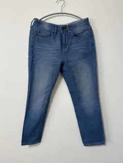 GU スリムフィット デニムパンツ 221-269467(61-01) 青