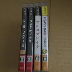 PS3ソフト　サイコブレイク他4本セット　まとめ売り