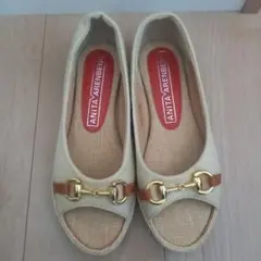 ANITA ARENBERG オープントゥシューズ LL