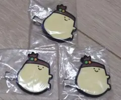 プリンさん ラバークリップ 3個セット