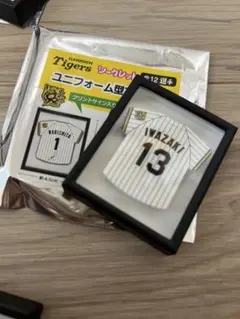 阪神タイガース 岩崎選手 ユニフォーム型マグネット