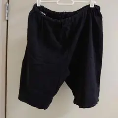 ハーフパンツ マタニティ リラックスパンツ 黒