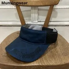 Munsingwear マンシングウェア バイザー フリー ネイビー ゴルフ