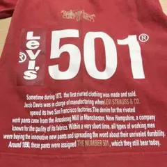 Levi's/リーバイス 501 Tシャツ