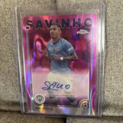 250枚限定 2024-25 Topps サヴィーニョ 直筆サイン　マンC