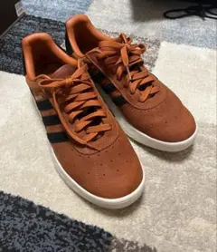 adidas München スニーカー オレンジ