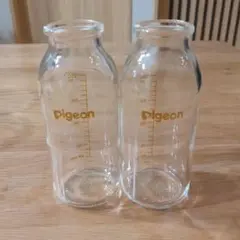 Pigeon ガラス製 哺乳瓶 母乳実感 産院用 200ml 2本セット
