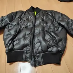 DIESEL ブラック キルティングブルゾン
