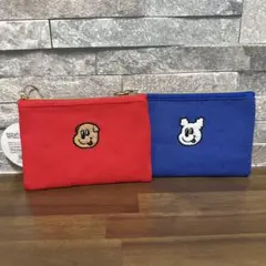 1107 イルイルゴンチル サガラ刺繍ミニポーチ 2個セット