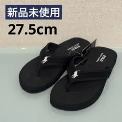 新品未使用 26.5cm Polo Ralph Lauren ブラック サンダル