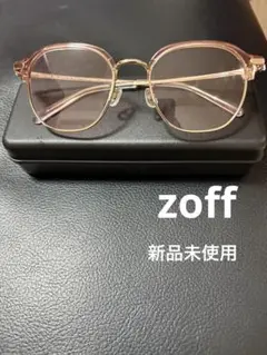 新品未使用　zoff サングラス　ホワイト/アイボリー