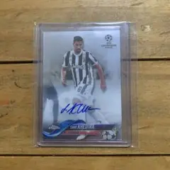 topps chrome ucl ケディラ 直筆サインカード‼︎