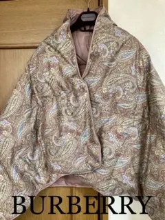 バーバリー 新品 西川 ダウン入り あったか膝掛けu0026肩掛け