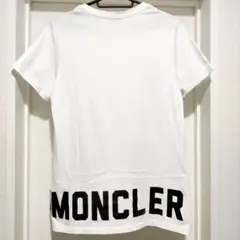 【美品】モンクレール サイズXS MONCLER 半袖バックプリントTシャツ★☆