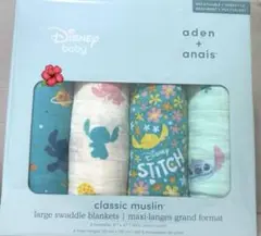 Disney baby aden + anais スワドルブランケット1枚 単品