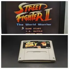 SFC左側左④45 ストリートファイター2 ストII スーパーファミコン