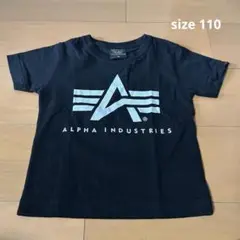 ALPHA INDUSTRIES ロゴTシャツ 110