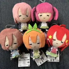 五等分の花嫁 ほわこっとぬいぐるみ コンプリート5体セット