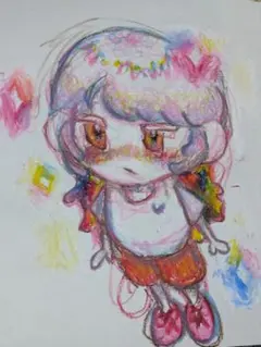 手書き イラスト クレヨン