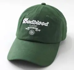 Badblood 緑色 ベースボールキャップ