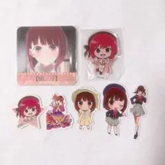 推しの子 有馬かな まとめ売り ミニアクリルスタンド ステッカー コースター