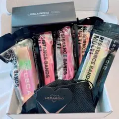 ★LECARDIO トレーニングチューブ 迷彩筋トレチューブ 懸垂チューブ