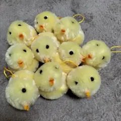 ひよこ型ぬいぐるみマスコット10個セット