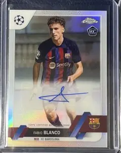 FABIO BLANCO Rookie TOPPS UCC auto