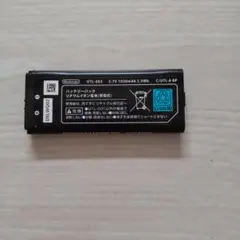 未使用に近い★dsiLL本体専用★Nintendo純正バッテリー★通電充電確認済