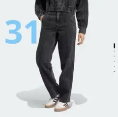 プレミアム エッセンシャルズ デニムストレートレッグパンツ 31インチ