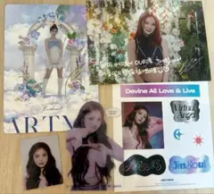 ARTMS LOONA 진솔 ジンソル JinSoul DALL同封物セット①