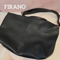 【未使用品】FIRANO ブラック ショルダーバッグ
