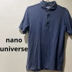 最終セール！nano universe ナノユニバース　メンズ　ポロシャツ　M