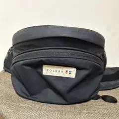 POLBAN ブラック ヒップシート　シングルショルダーベルト付き
