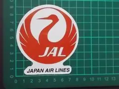 JAL 防水ステッカー 航空 飛行機 エアライン 日本航空 ジャパンエアライン
