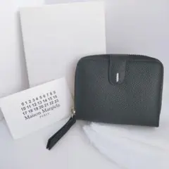 【新品未使用】MAISON MARGIELA 4ステッチ ジップ コインポーチ