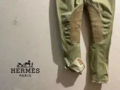 ドイツ製 Vintage HERMES レザーパッチ ジョッパーズ パンツ